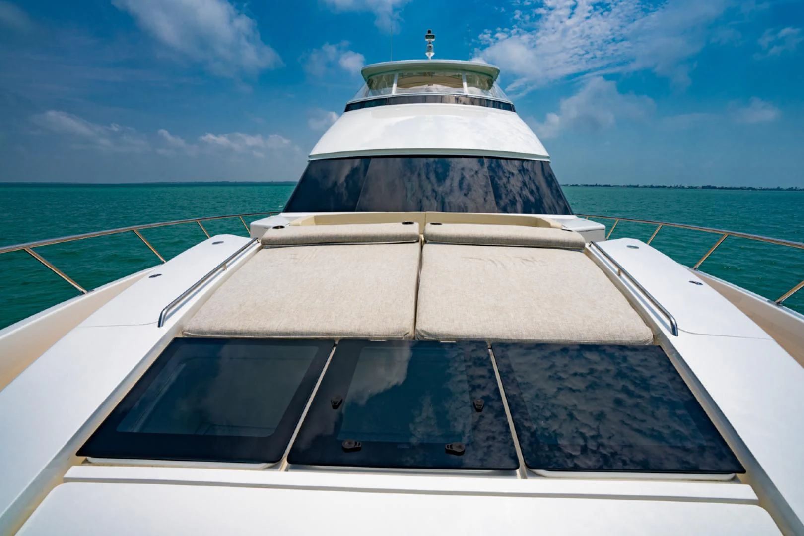 a boat on the water aboard MAKE IT HAPPEN Yacht for Sale