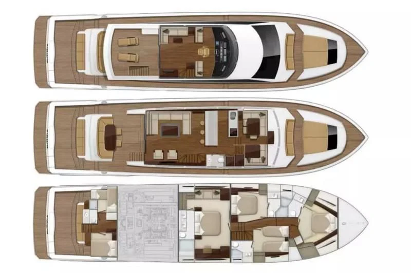 a building with a sign on the front aboard MAKE IT HAPPEN Yacht for Sale