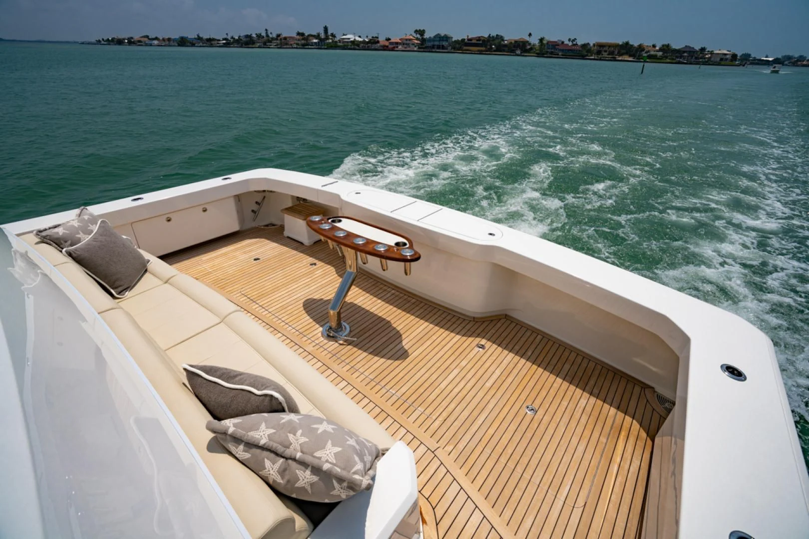 a boat on the water aboard MAKE IT HAPPEN Yacht for Sale