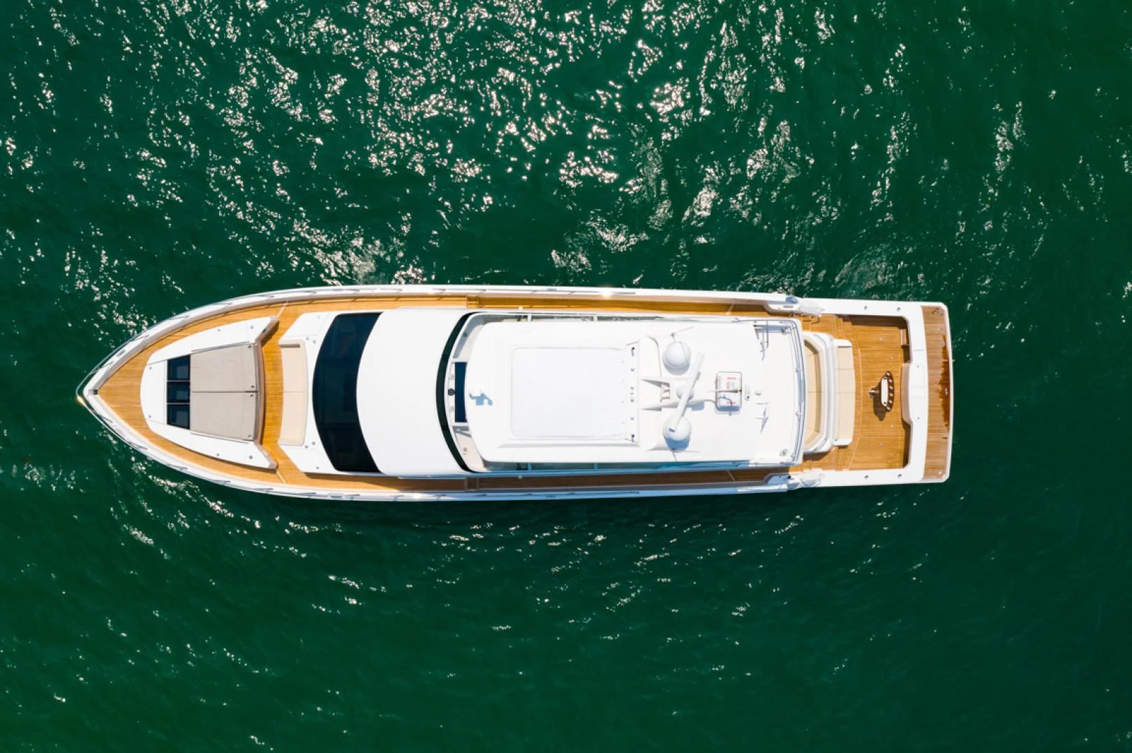 a yellow and white object aboard MAKE IT HAPPEN Yacht for Sale