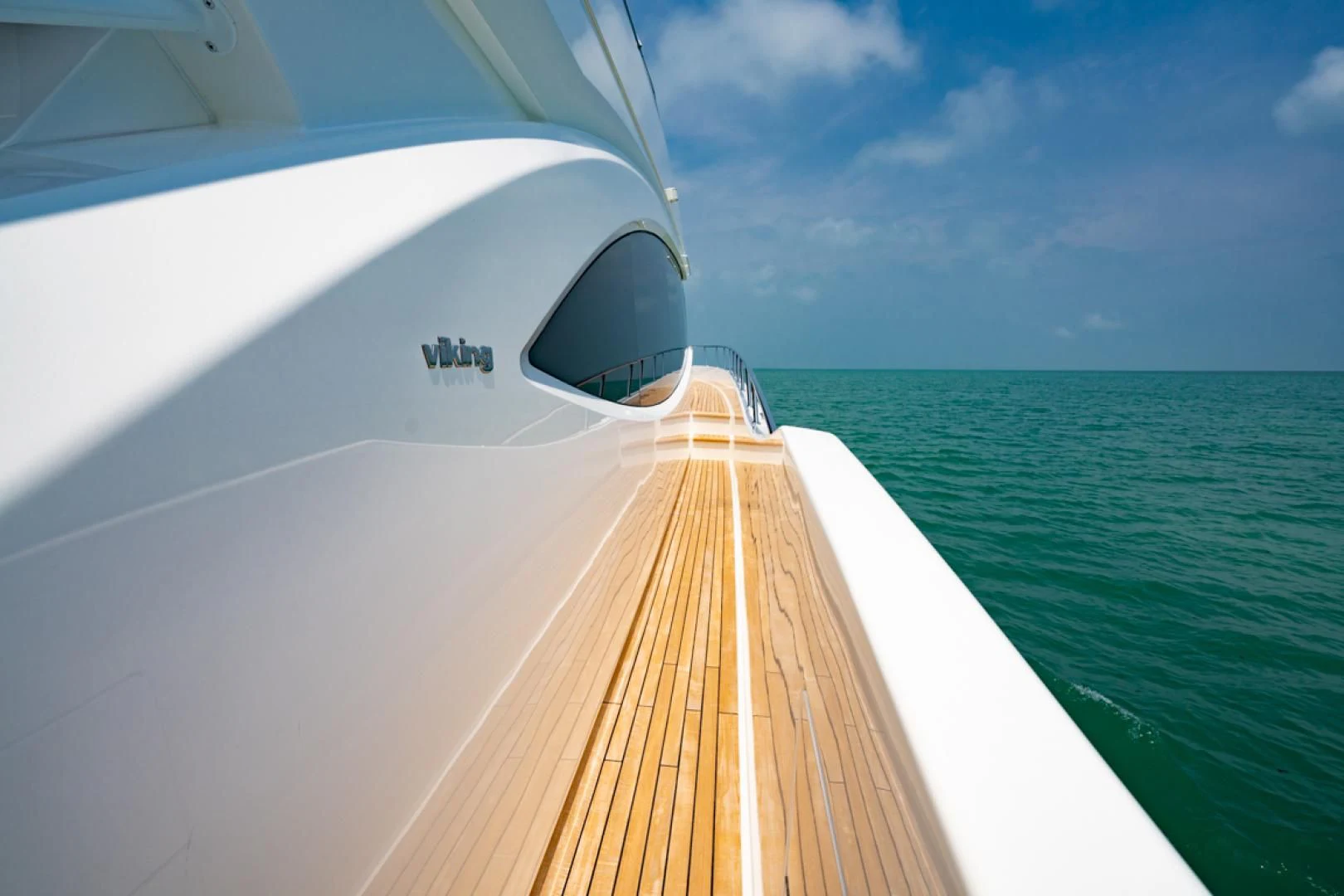 a boat on the water aboard MAKE IT HAPPEN Yacht for Sale