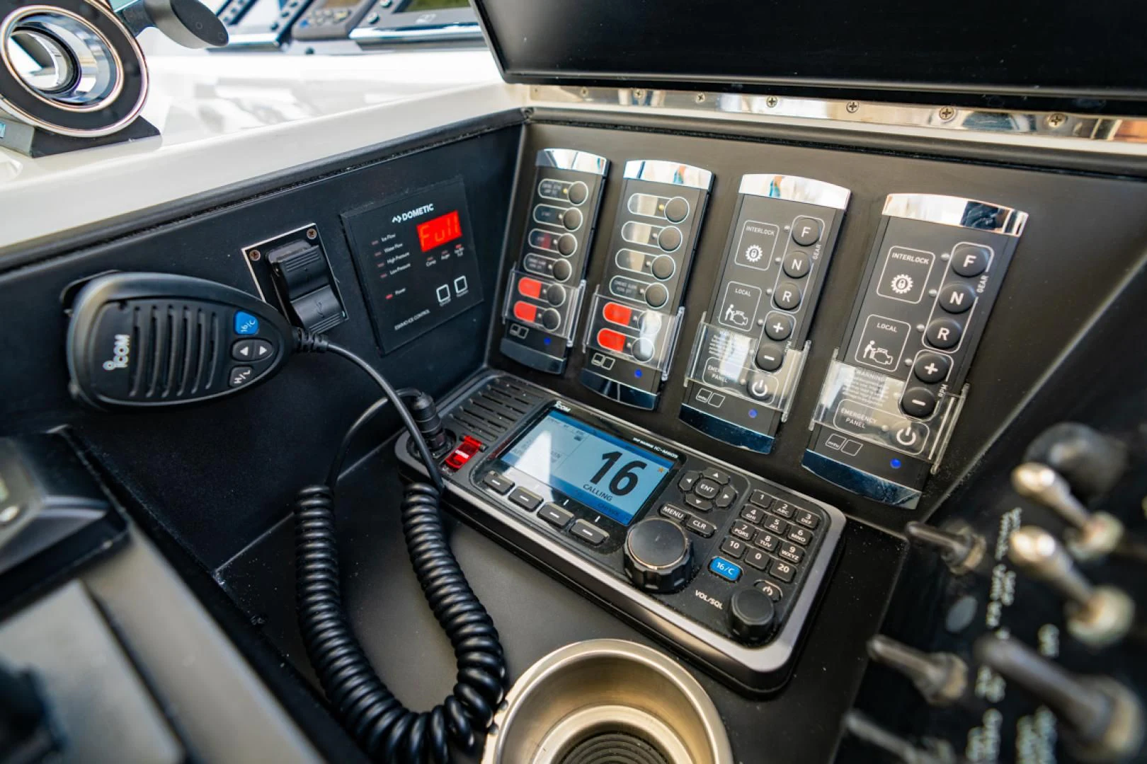 graphical user interface aboard MAKE IT HAPPEN Yacht for Sale
