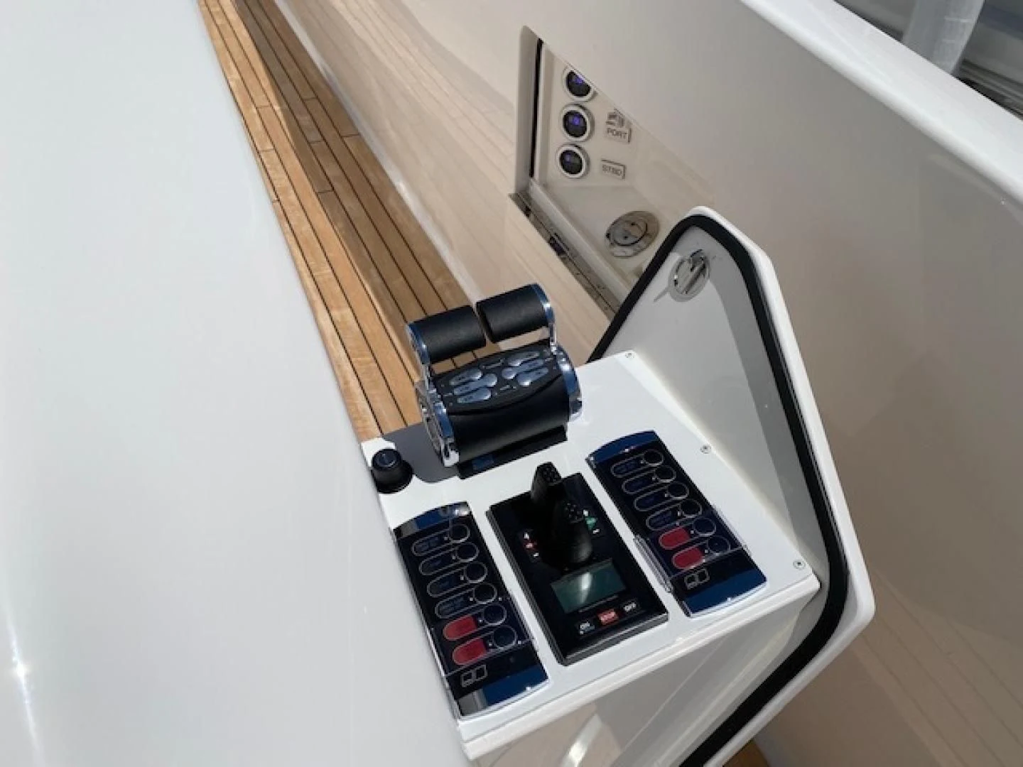 a close-up of a machine aboard MAKE IT HAPPEN Yacht for Sale