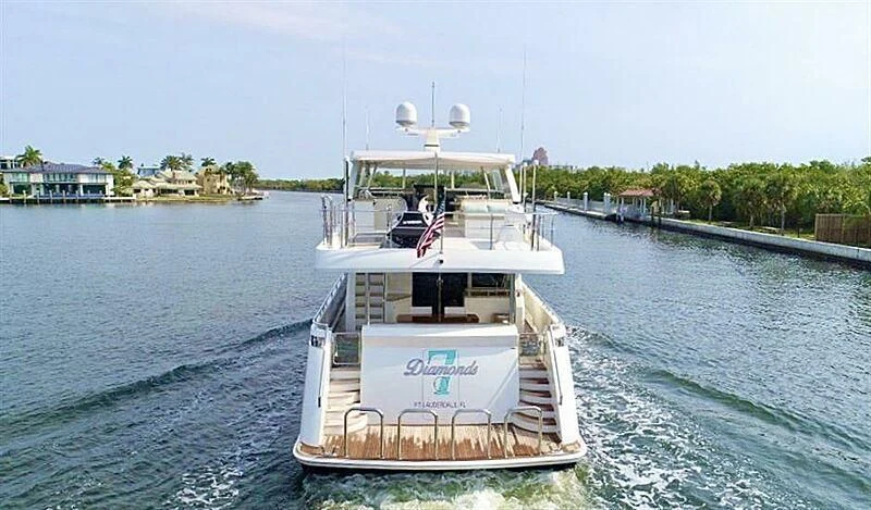 a boat on the water aboard TRAVELER TOO Yacht for Sale