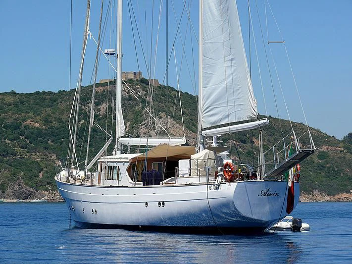 a boat on the water aboard AIRIN Yacht for Sale