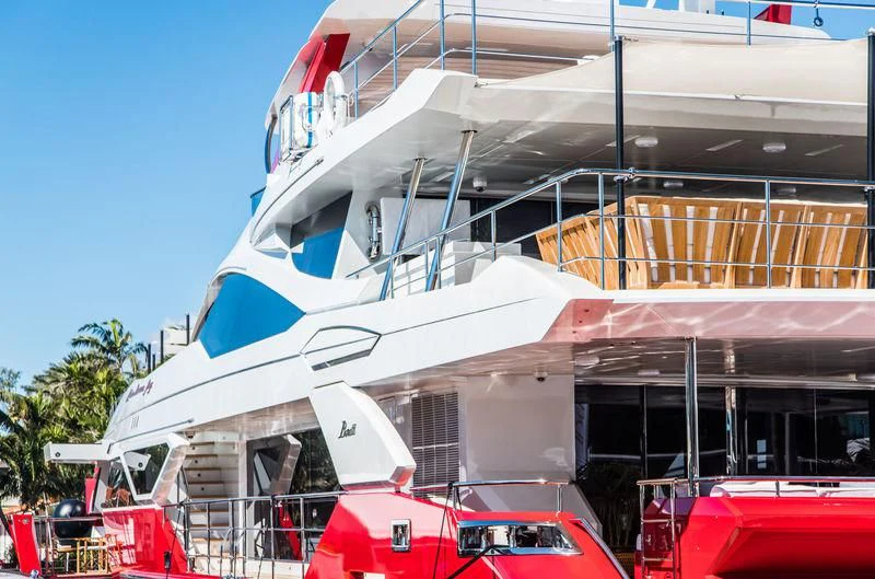 a boat on the water aboard HAPPY D Yacht for Sale