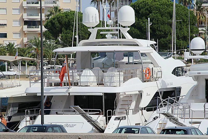 a boat on the water aboard SEA BEAR Yacht for Sale