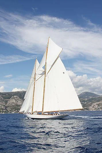 a sailboat on the water aboard ELEONORA E Yacht for Sale