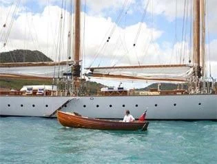 a boat in the water aboard ELEONORA E Yacht for Sale