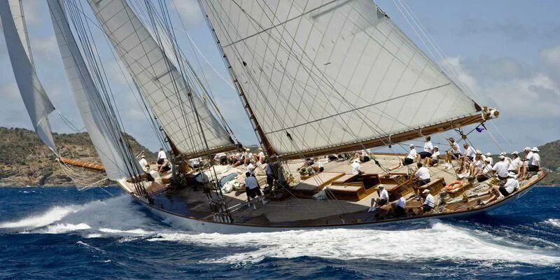 a group of people on a sailboat aboard ELEONORA E Yacht for Sale