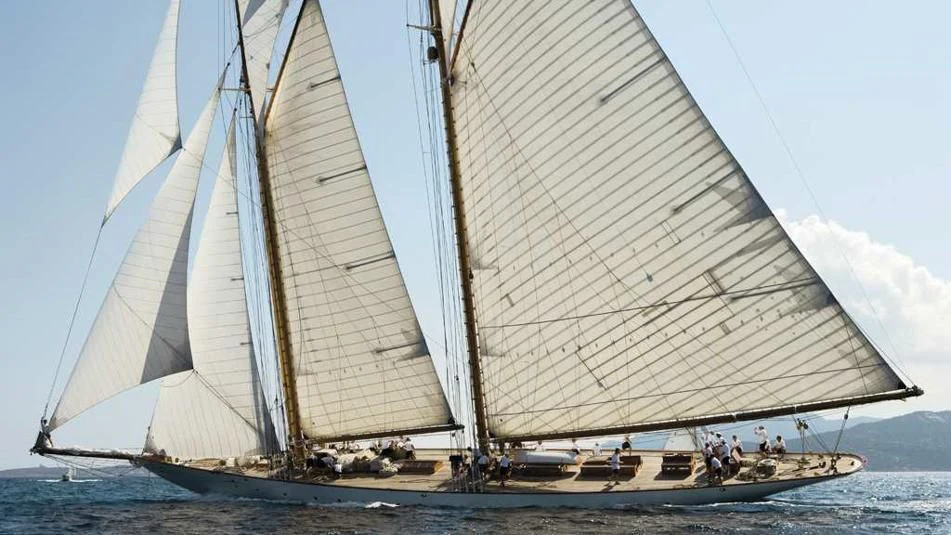 a group of boats on the water aboard ELEONORA E Yacht for Sale