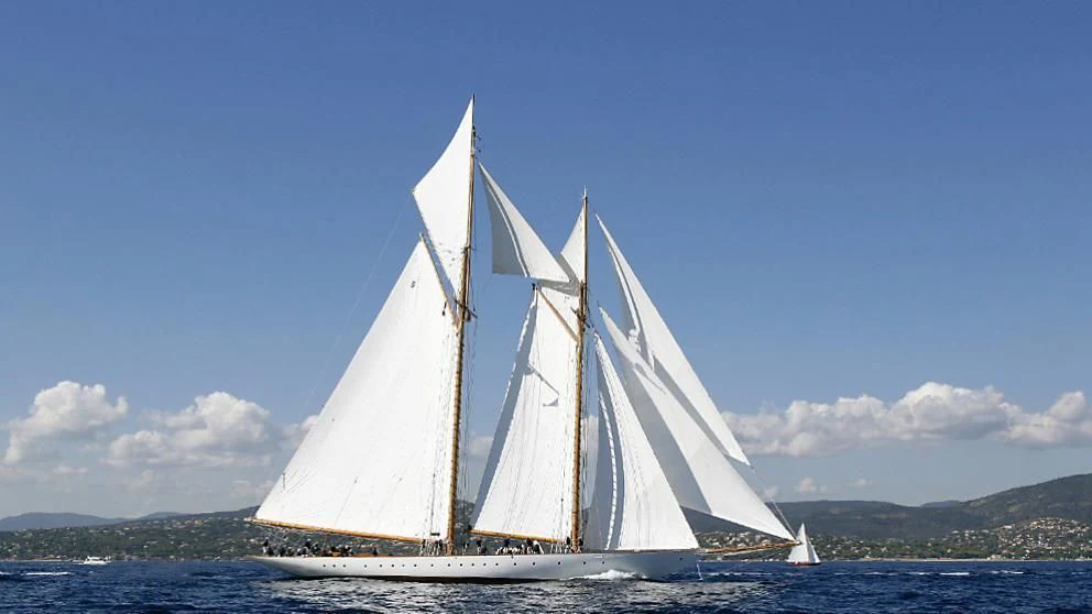 a sailboat on the water aboard ELEONORA E Yacht for Sale