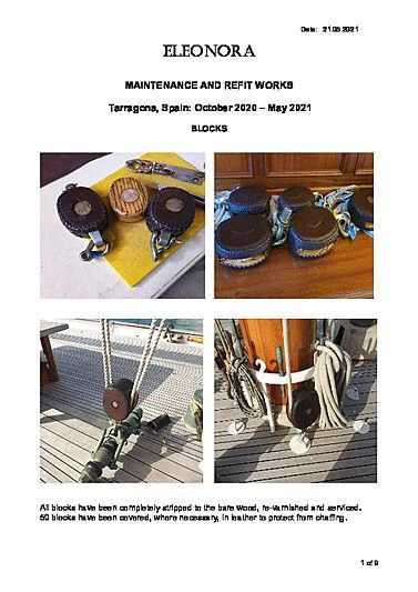 a collage of a person's clothing and a bicycle aboard ELEONORA E Yacht for Sale