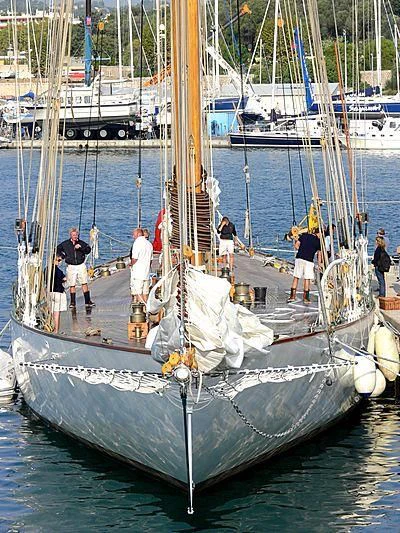 a group of people on a boat aboard ELEONORA E Yacht for Sale