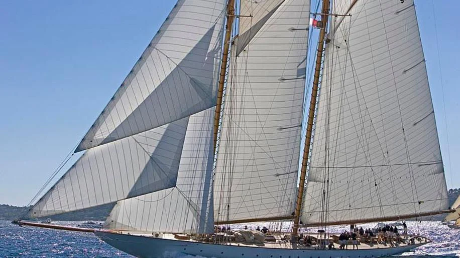 a large bridge over a body of water aboard ELEONORA E Yacht for Sale