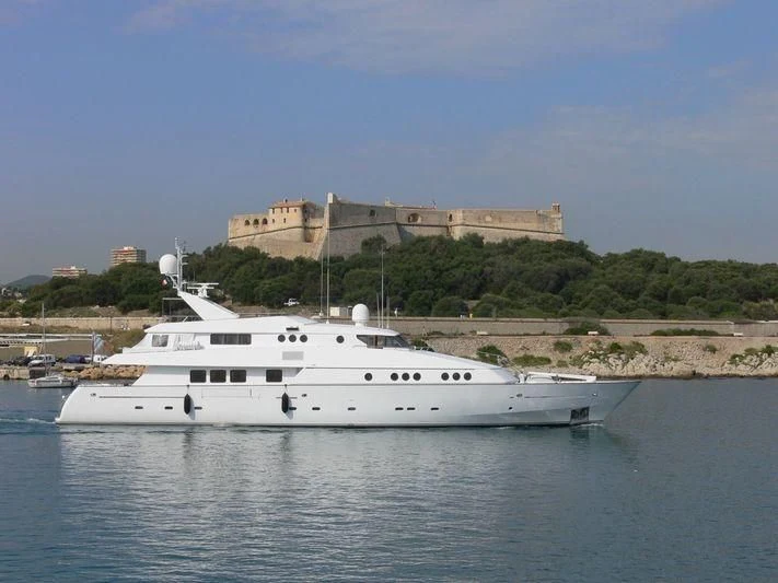 a boat in the water aboard CAROLINE SEA II Yacht for Sale