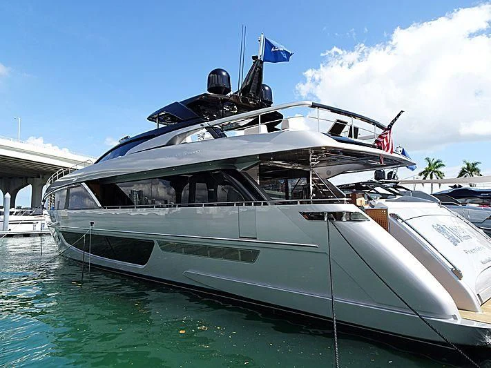 a boat in the water aboard IRON GRYPHON Yacht for Sale
