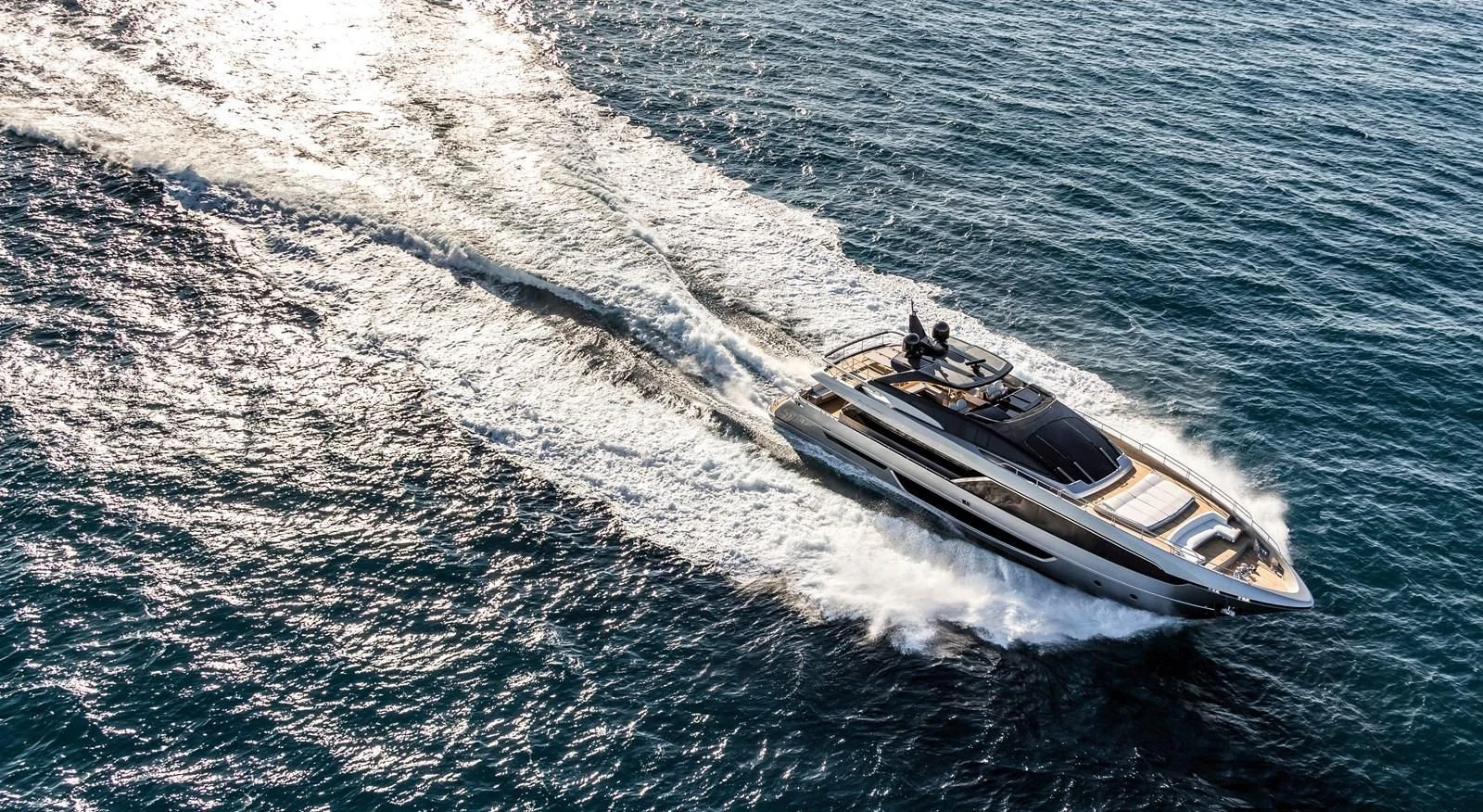 a boat on the water aboard IRON GRYPHON Yacht for Sale