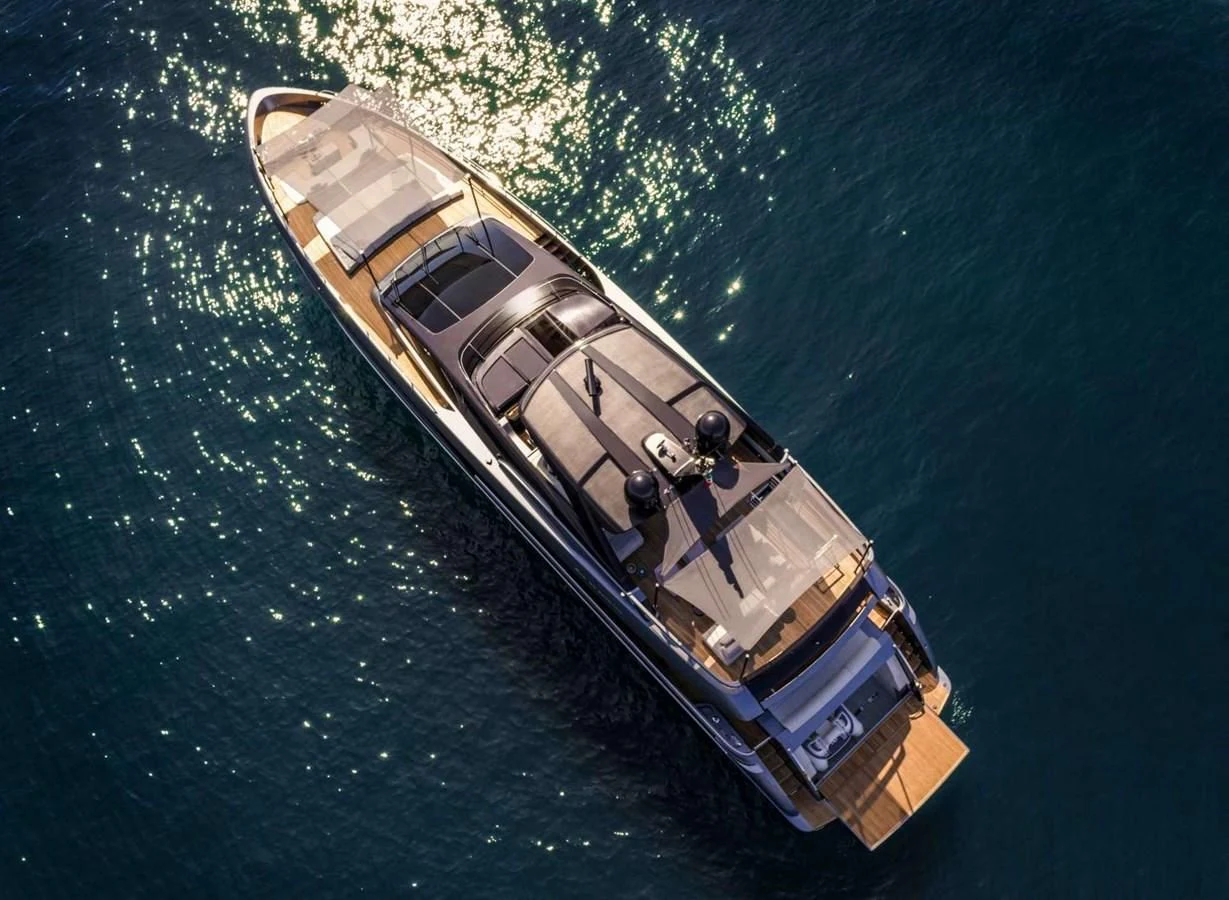 a boat on the water aboard IRON GRYPHON Yacht for Sale