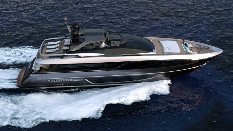 a boat on the water aboard IRON GRYPHON Yacht for Sale