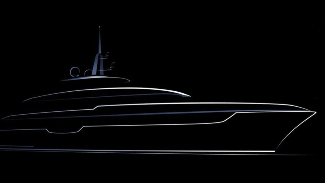 a car with a light on the side aboard PIACERE Yacht for Sale