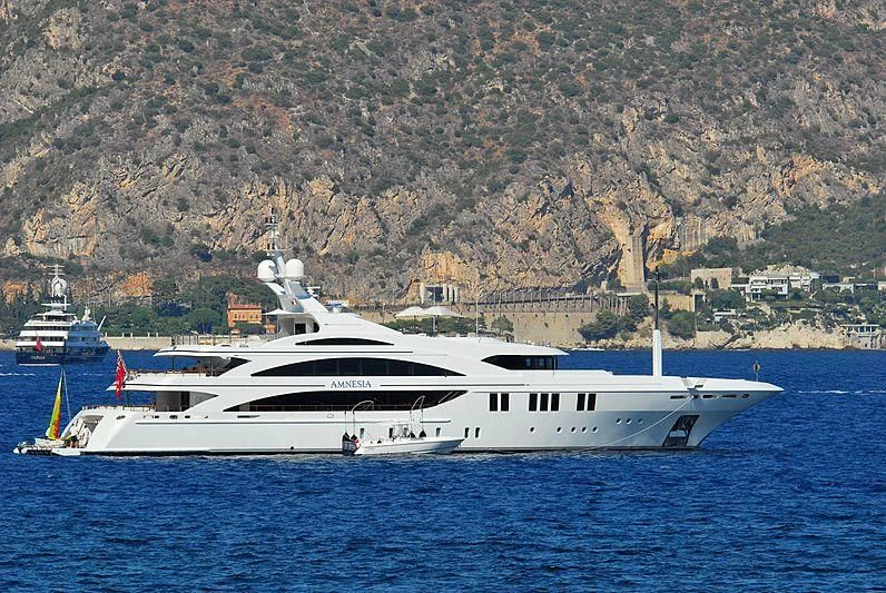 a couple of boats in the water aboard LA BLANCA Yacht for Sale