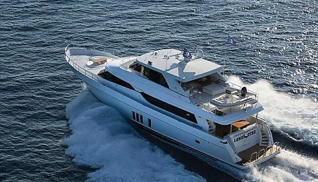a boat on the water aboard WICKED II Yacht for Sale