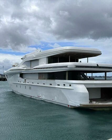 a boat on the water aboard SENSATION YACHTS SY32 Yacht for Sale