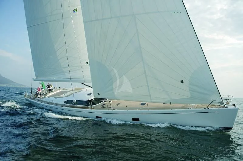 a sailboat on the water aboard STARFALL Yacht for Sale