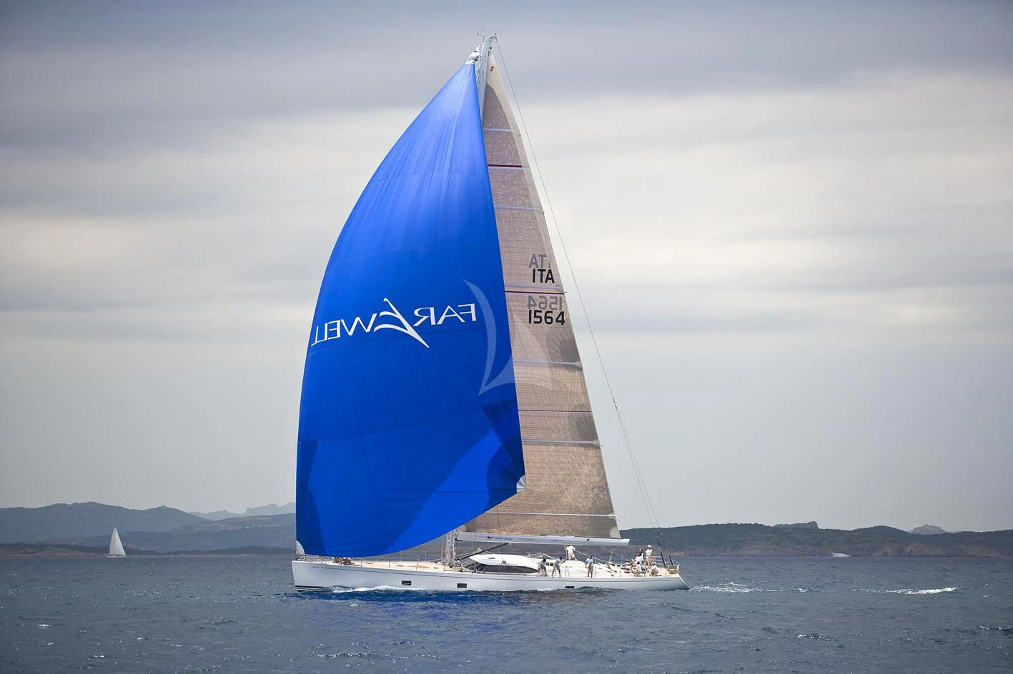 a sailboat on the water aboard STARFALL Yacht for Sale