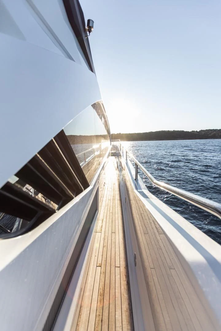 a boat on the water aboard FREAKY FRANKS Yacht for Sale