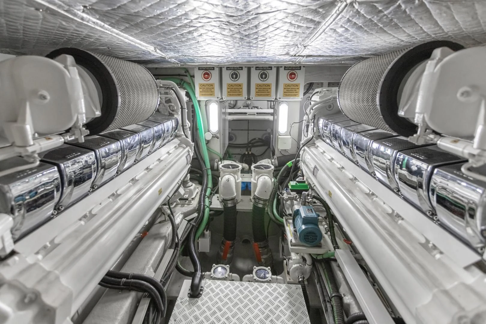 a close-up of a machine aboard FREAKY FRANKS Yacht for Sale