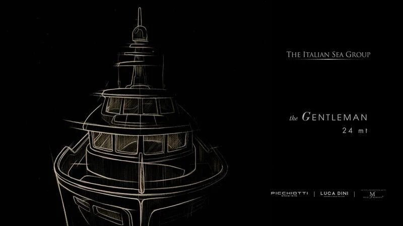 diagram aboard PICCHIOTTI GENTLEMAN YACHT 24M/01 Yacht for Sale