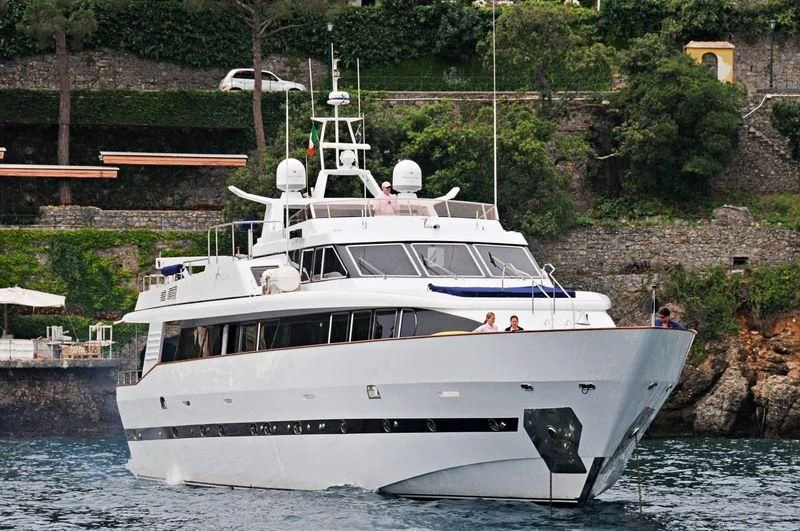 a boat on the water aboard AVELLA Yacht for Sale