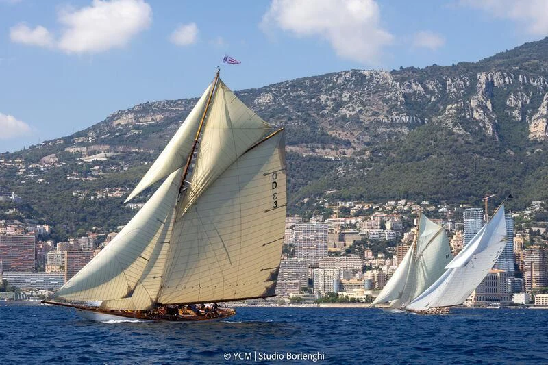 a sailboat on the water aboard TUIGA Yacht for Sale