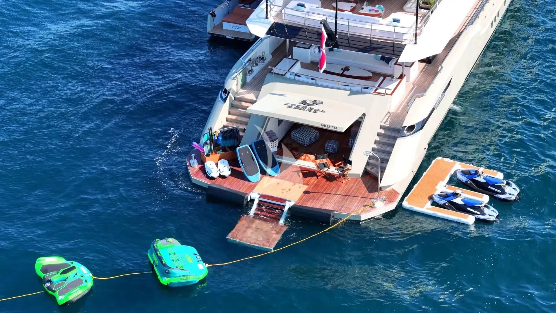 boats on the water aboard ETERNAL SPARK Yacht for Sale