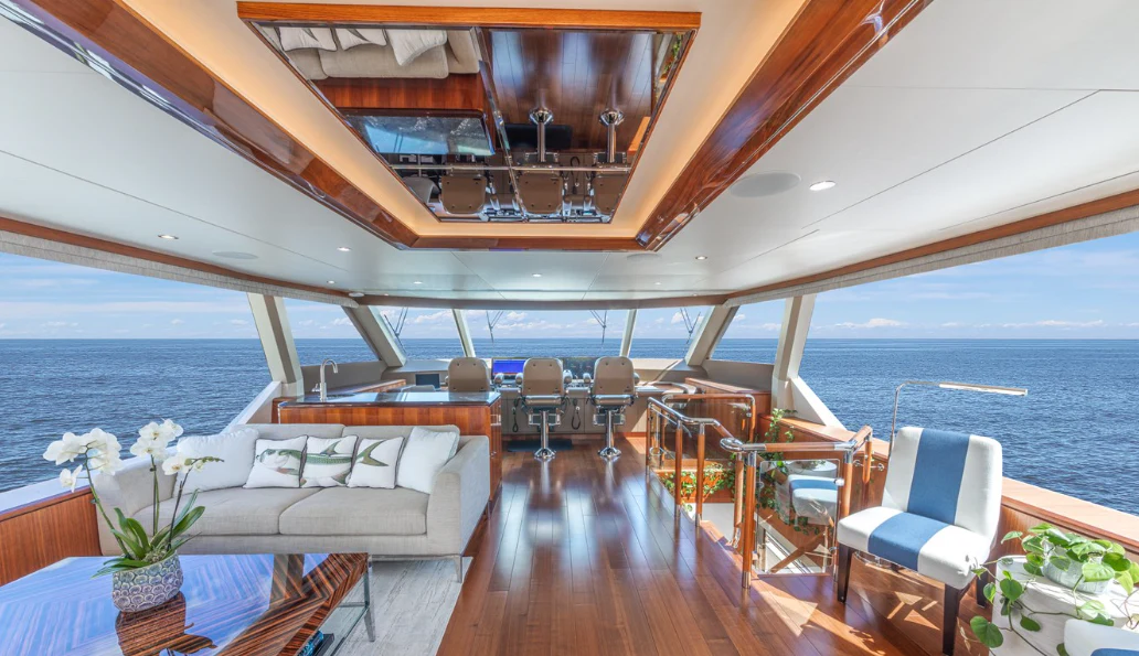 a boat on the water aboard DRINKABILITY Yacht for Sale