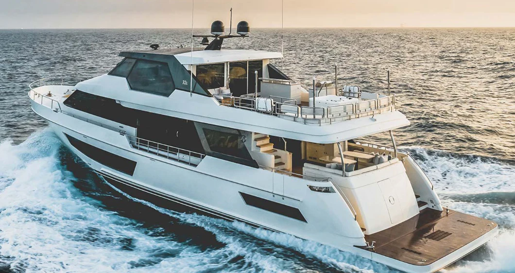 a boat on the water aboard DRINKABILITY Yacht for Sale