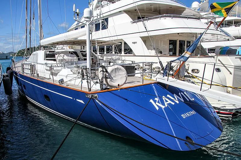 a group of boats in the water aboard KAWIL Yacht for Sale