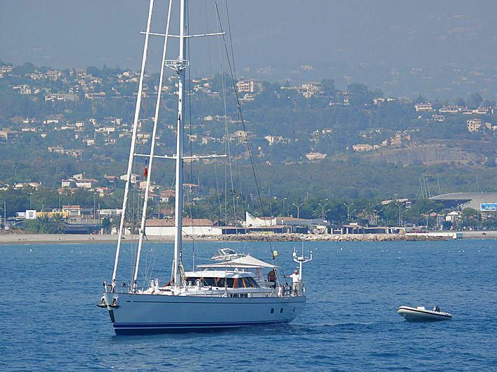 a boat in the water aboard KAWIL Yacht for Sale
