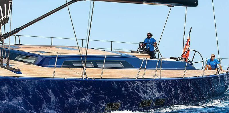 a boat on the water aboard INTI CUBE Yacht for Sale