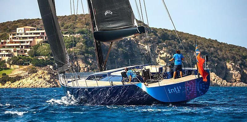 a group of people on a sailboat aboard INTI CUBE Yacht for Sale