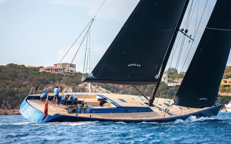 a sailboat on the water aboard INTI CUBE Yacht for Sale