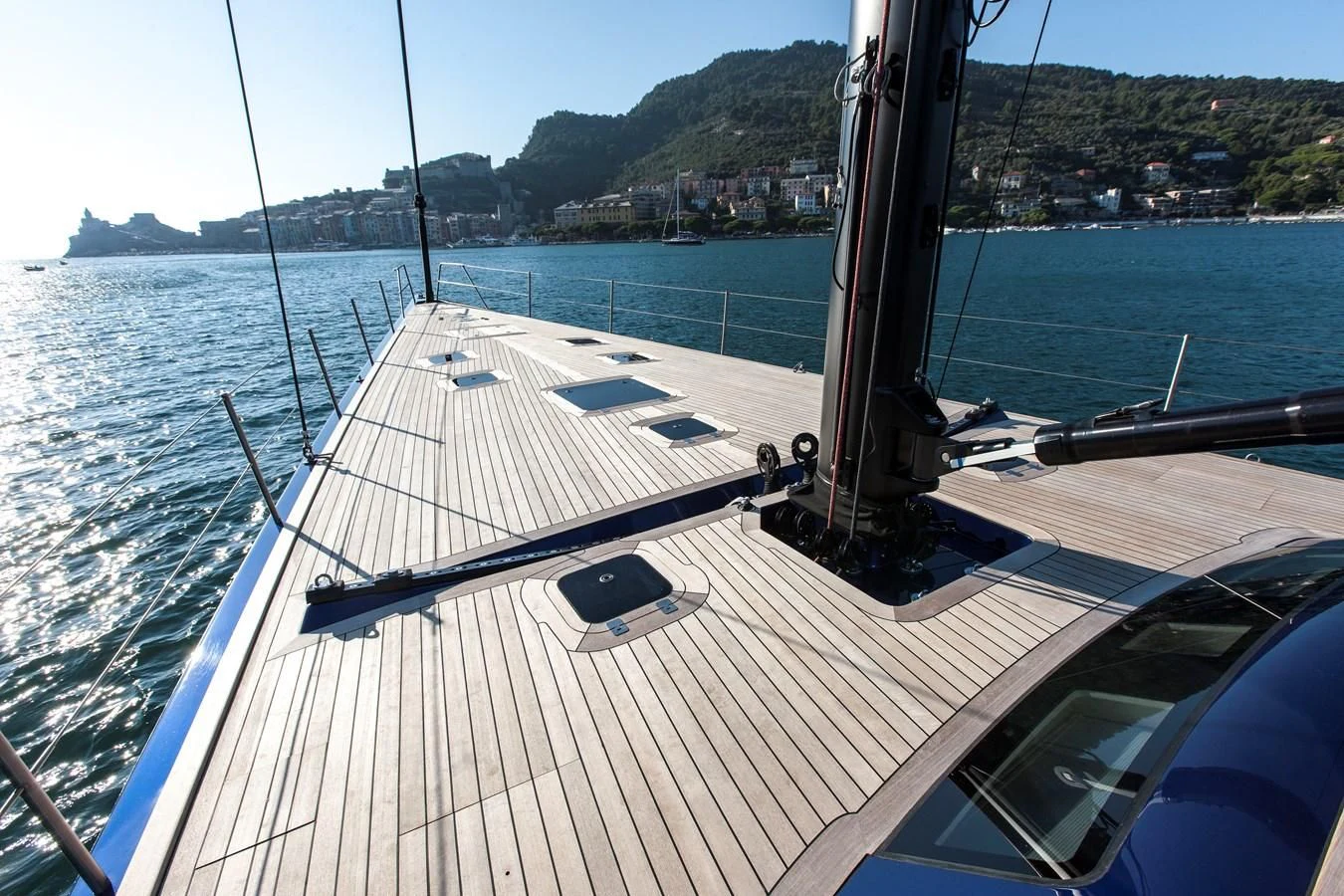 a boat on the water aboard INTI CUBE Yacht for Sale