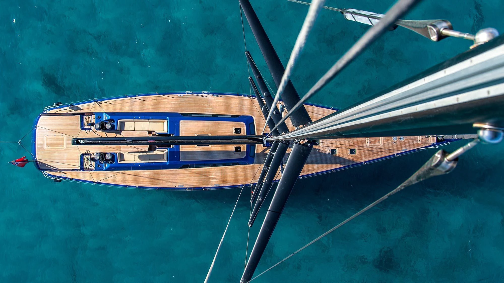 a boat on the water aboard INTI CUBE Yacht for Sale