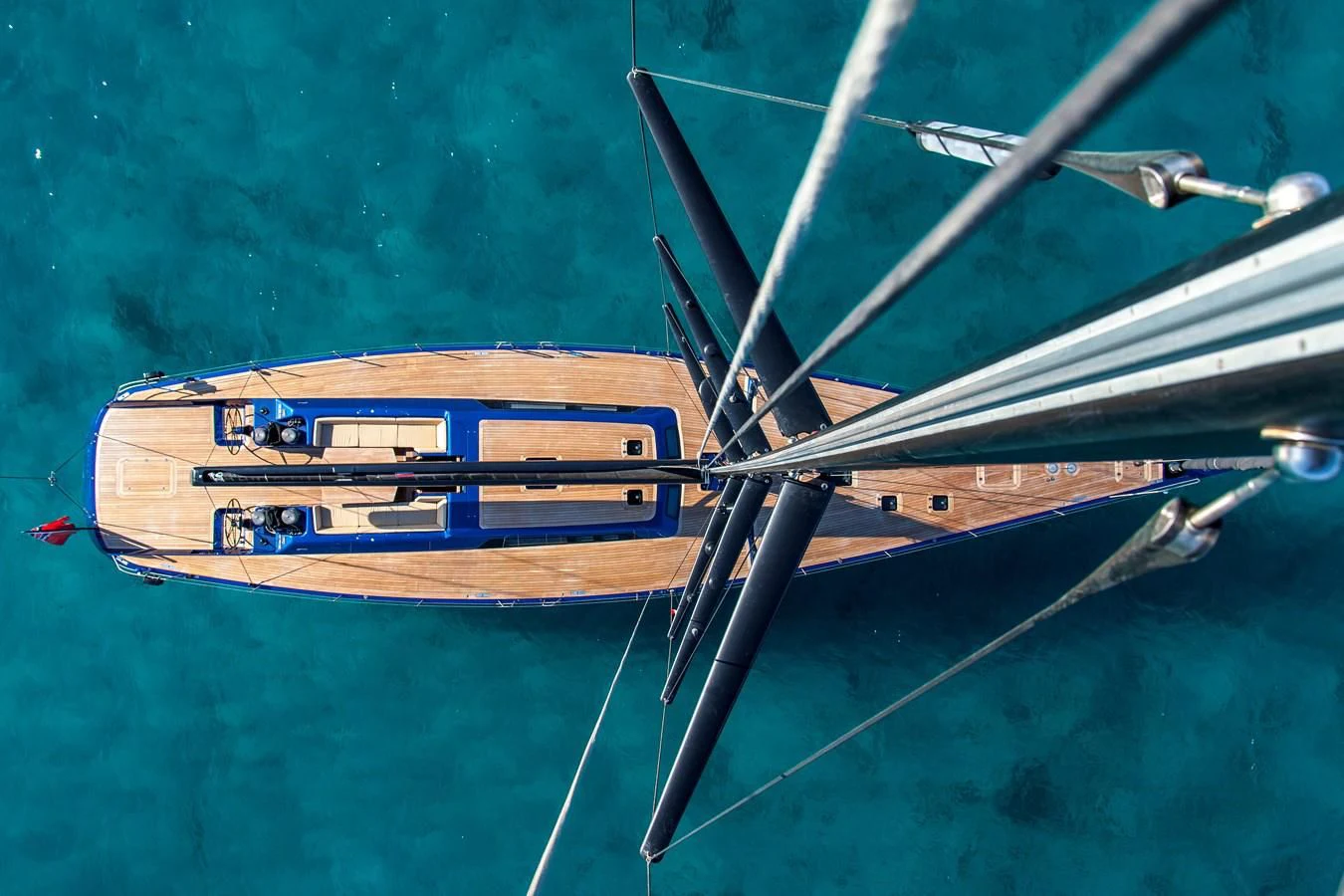 a boat on the water aboard INTI CUBE Yacht for Sale