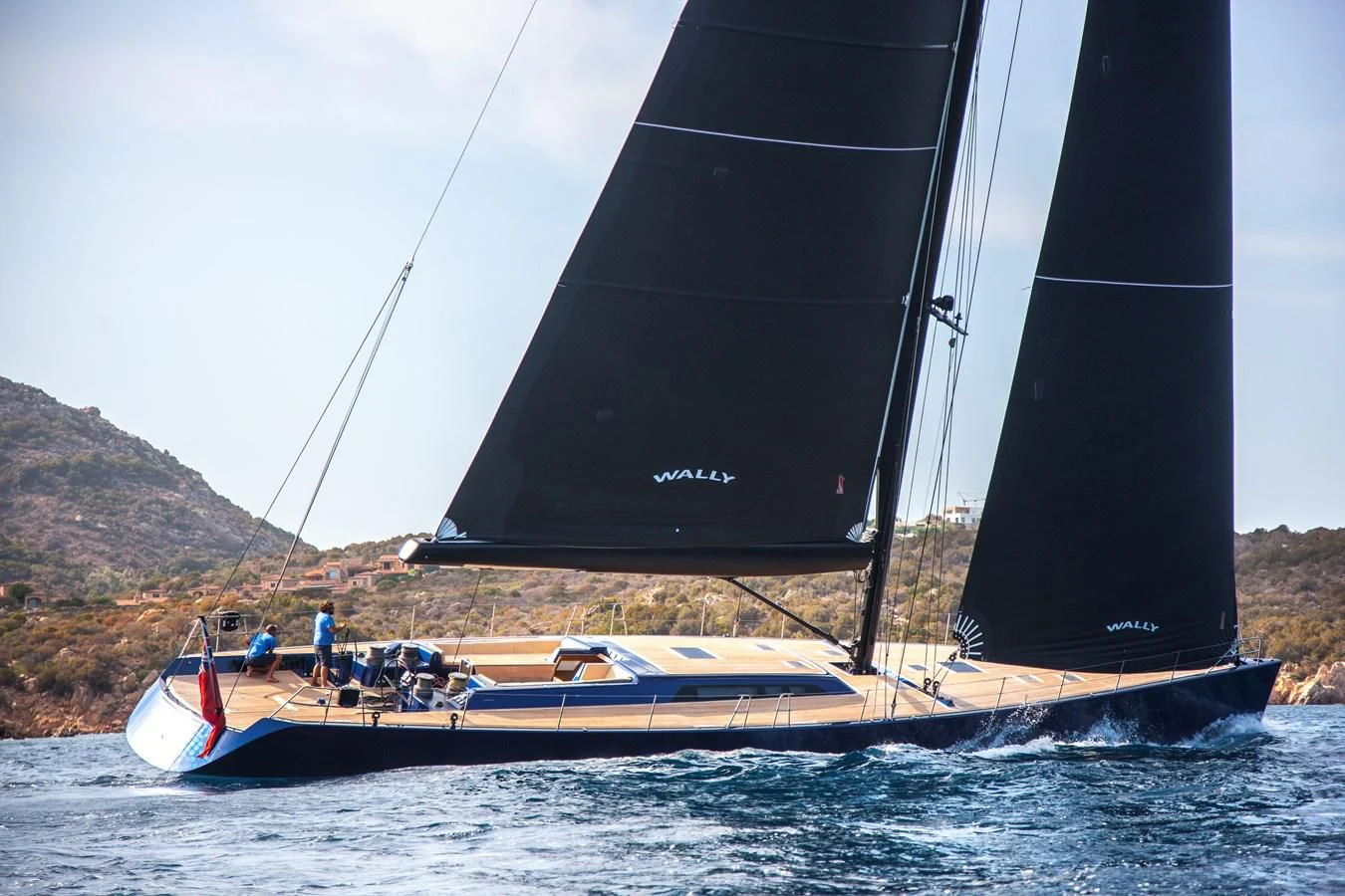 a boat with a sail aboard INTI CUBE Yacht for Sale