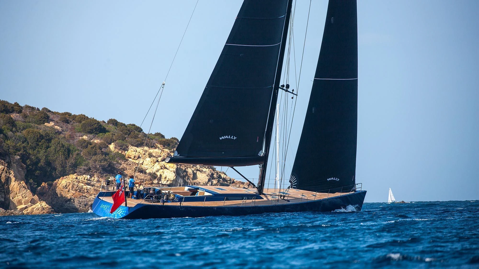 a sailboat on the water aboard INTI CUBE Yacht for Sale