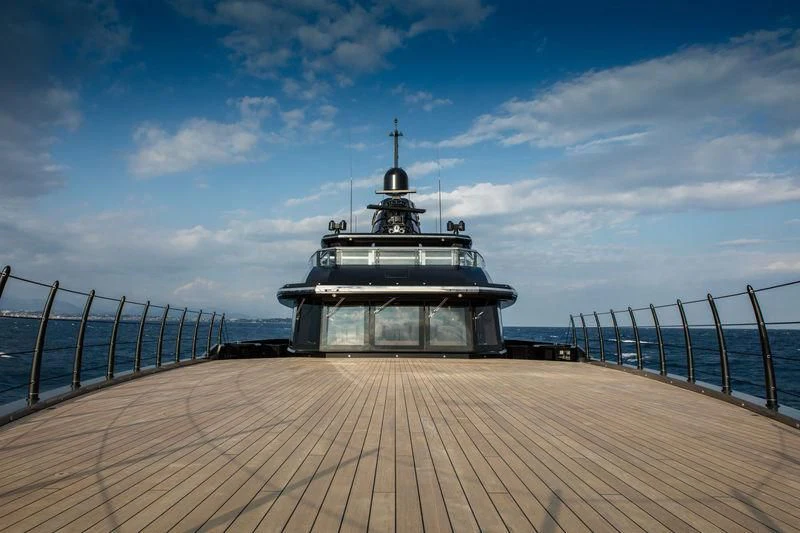 a boat on a body of water aboard ATLANTE Yacht for Sale