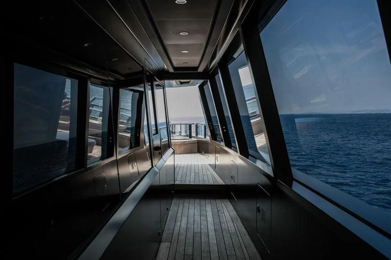 a boat on the water aboard ATLANTE Yacht for Sale